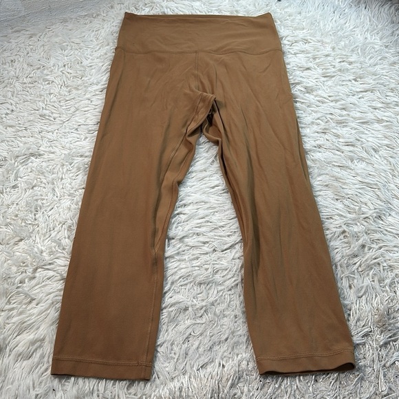 Lululemon Align Crop *21" Saddle Brown - Picture 1 of 6